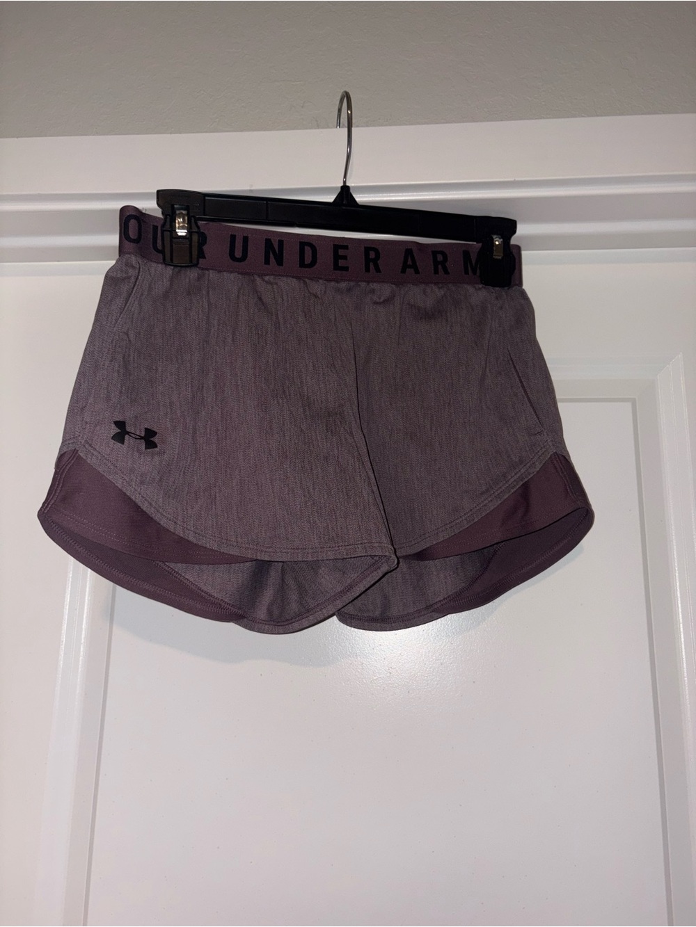 Under Armour Women's Mauve Athletic Shorts